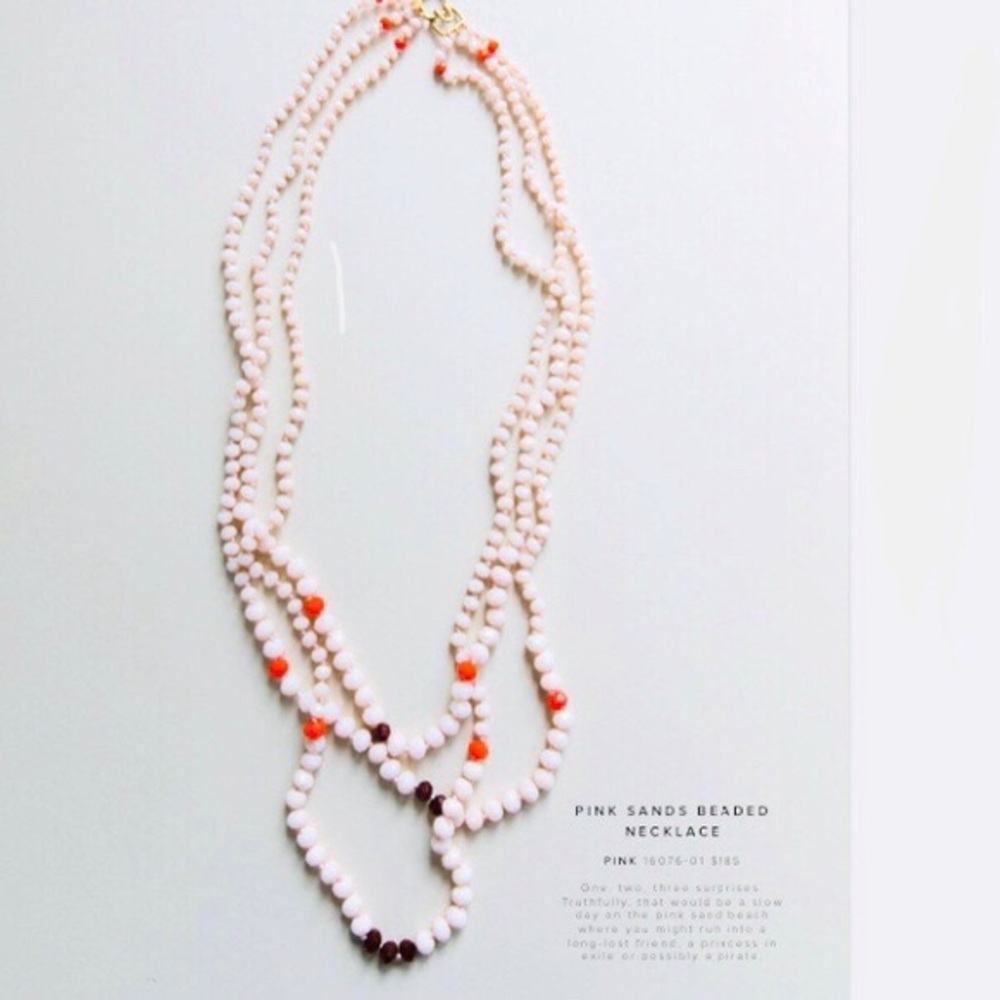 India Hicks Pink Sands Necklace